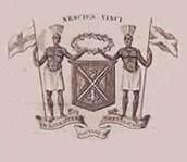 Escudo de armas de Poyais. Imagen de Wikipedia. Dominio público.