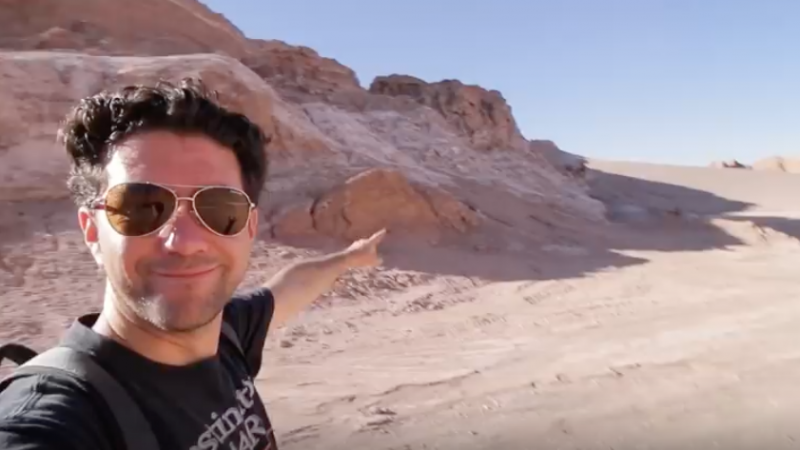 Pantallazo del episodio "San Pedro de Atacama, lo que nadie ve", disponible en Youtube.