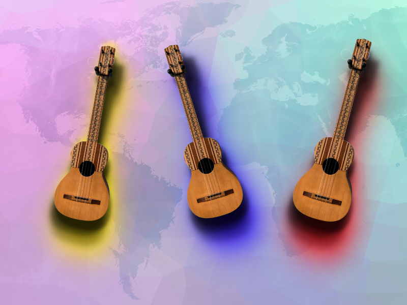 Instrumento musical para personas desplazadas · Global Voices